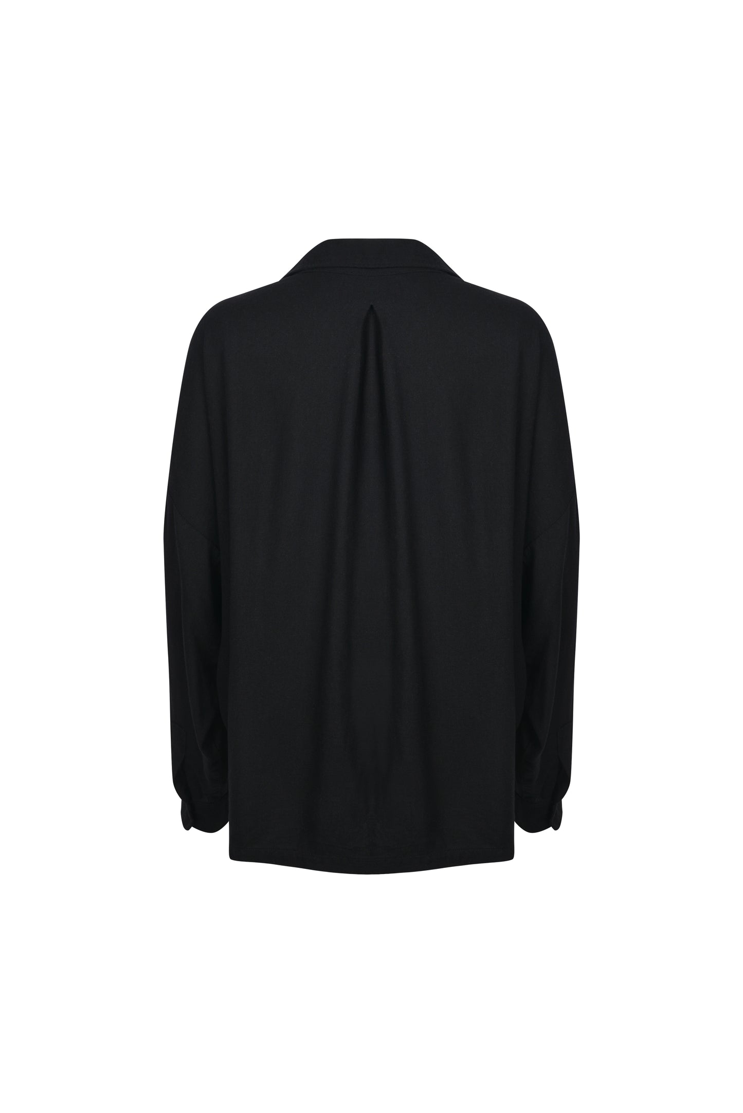 CHLOE oversized blouse side view