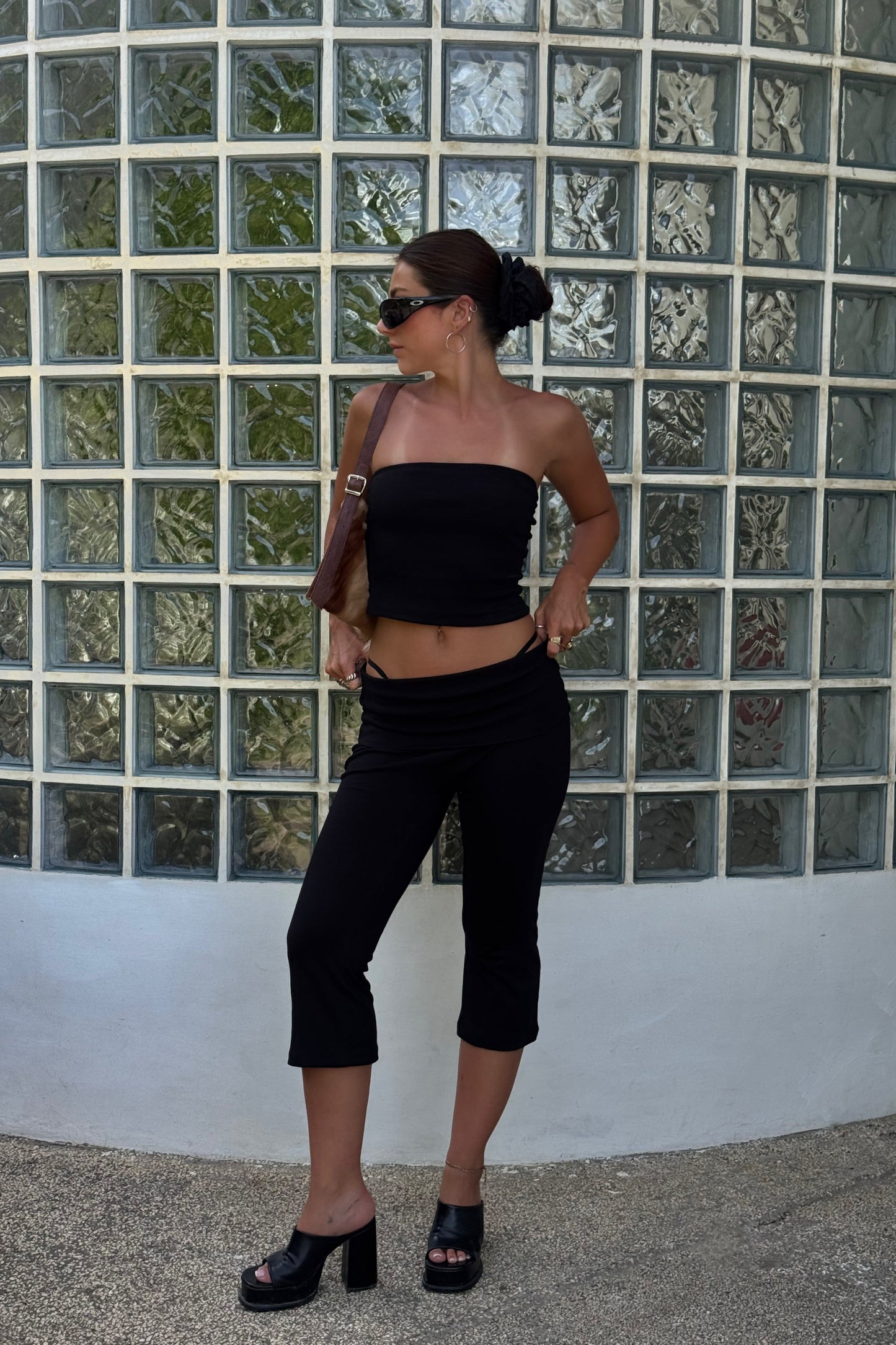 Zina capri - Black