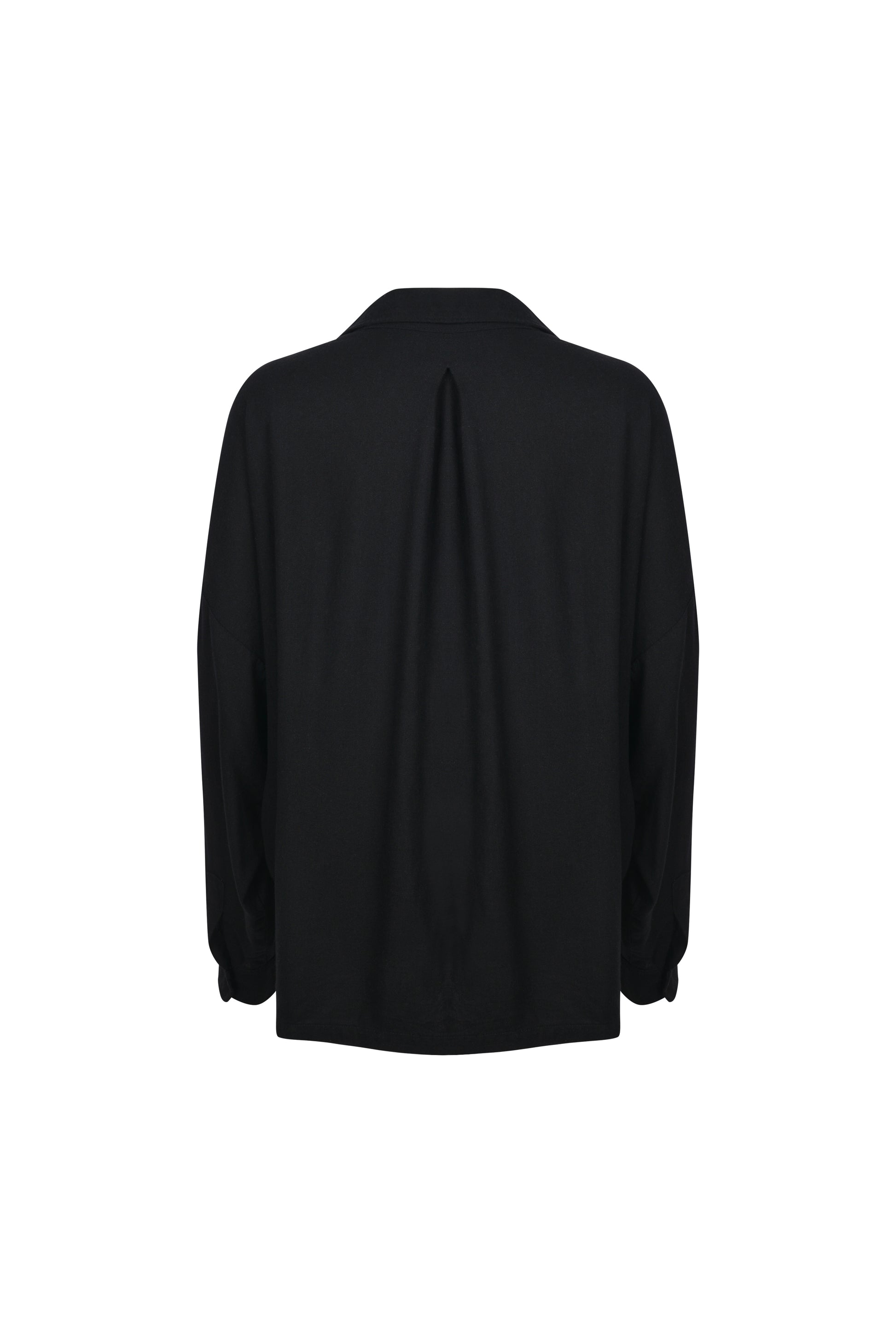 CHLOE oversized blouse side view