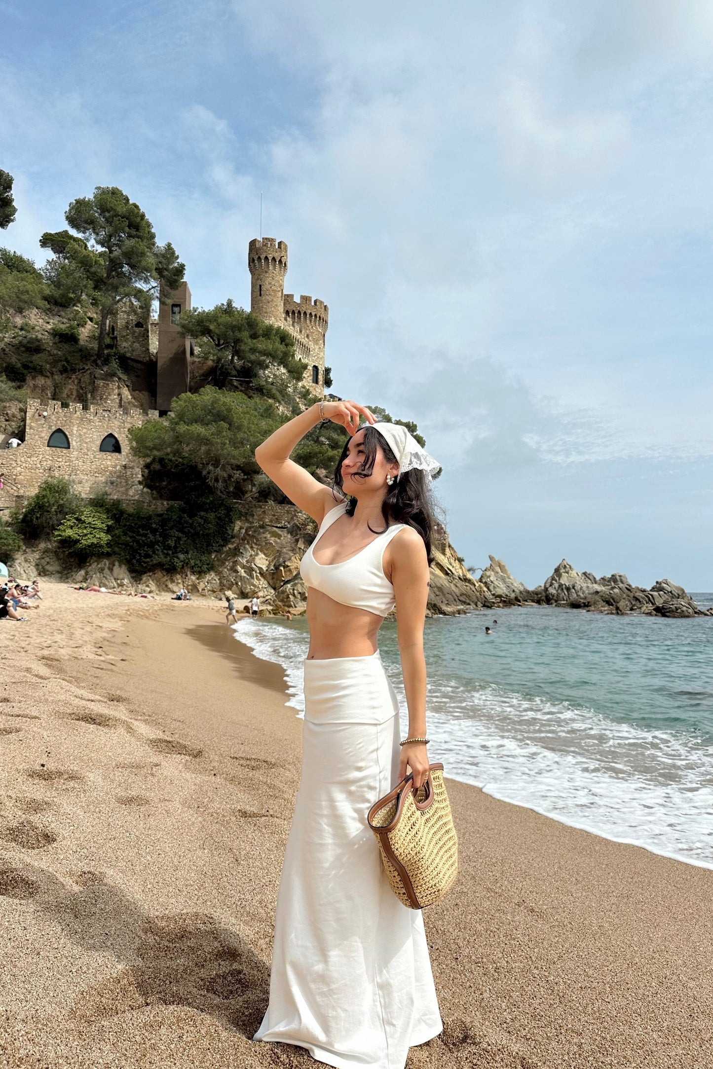 Zina skirt - White